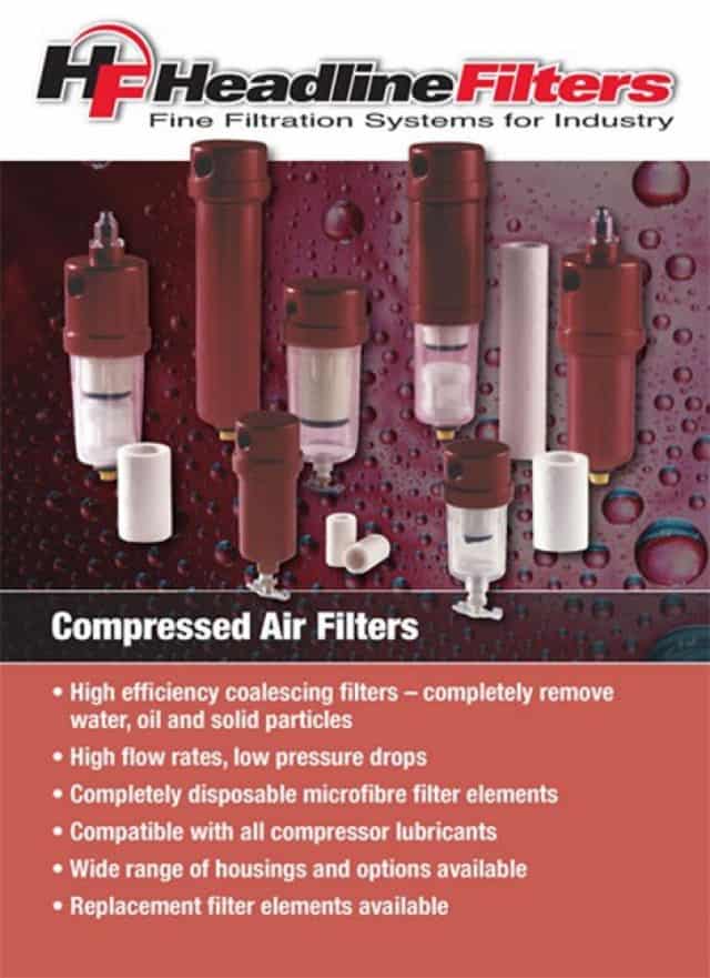 Headline Filter Brochure - Compressed Air Filters
